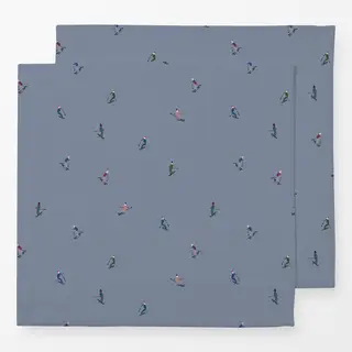 Servietten Blau