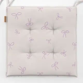 Sitzkissen Beige Rosa