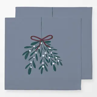 Servietten Blau