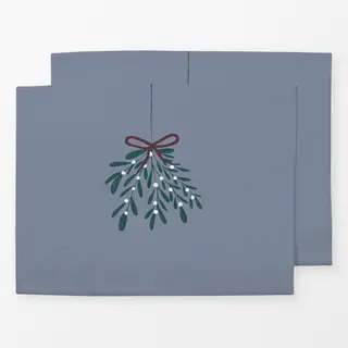 Tischset Blau