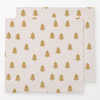 Servietten Beige Gelb