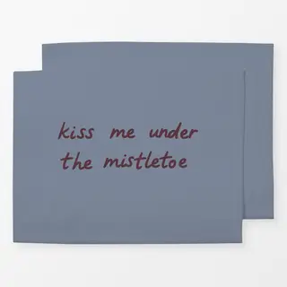 Tischset Moments Winter Kiss