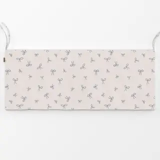 Bankauflage Beige Hellblau
