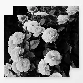Servietten Rose Brush