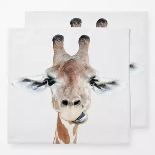 Servietten Chewing Giraffe