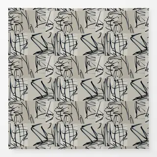 Tischdecke Collage Pattern