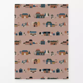 Geschirrtücher Scandinavian Autumn Houses