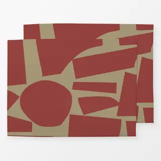 Tischset orange
