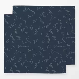 Servietten Scribbled Pattern 12