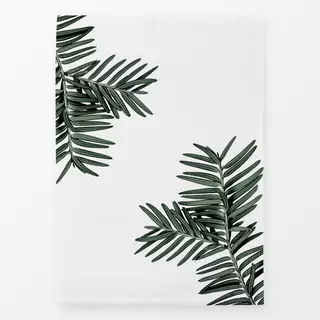 Geschirrtücher Fir Branch Muster Tile