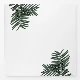 Tischdecke Fir Branch Muster Tile