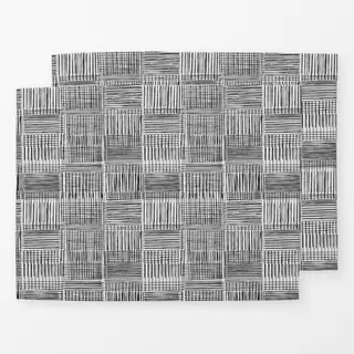 Tischset Scribbled Pattern 16