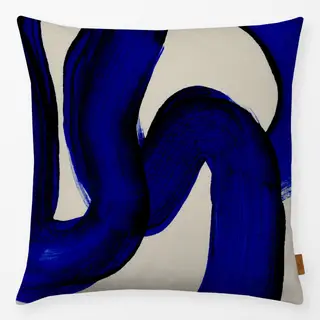 Kissen Blue Loops 2