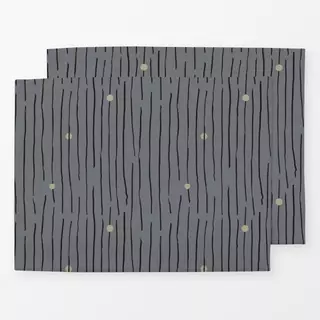 Tischset Scribbled Pattern 17X