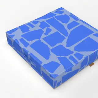 Bodenkissen Paper Pieces Pattern 5