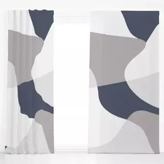 Dekovorhang Organic Shapes 5