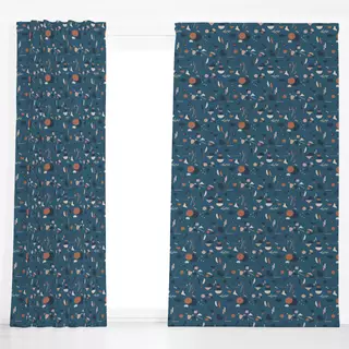 Dekovorhang Scandinavian Autumn Colorful 3