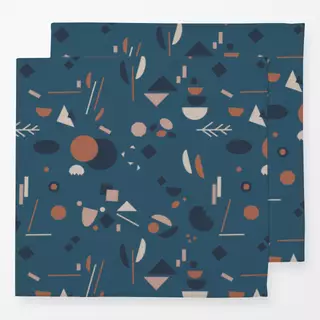 Servietten Scandinavian Autumn Colorful 3