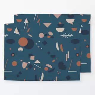 Tischset Scandinavian Autumn Colorful 3