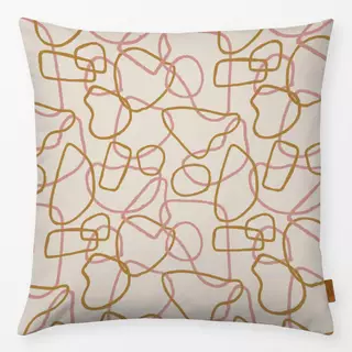 Kissen Scribbled Pattern 20