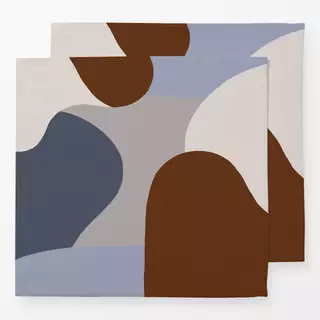 Servietten Organic Shapes 6X