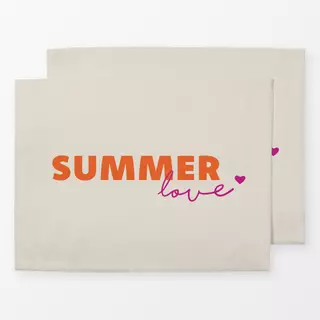 Tischset Summer love