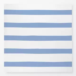 Tischdecke Streifen meeresblau