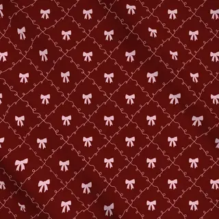 Meterware bordeaux rot rosa