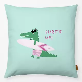 Kissen Surfin Crocodile