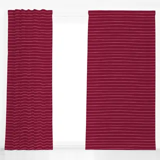 Dekovorhang rot rosa