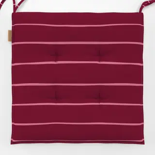 Sitzkissen rot rosa