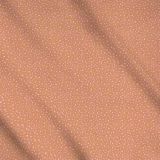 Meterware Herbstliebe rosa beige Punkte