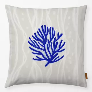 Kissen Vibrant Summer Koralle blau 2