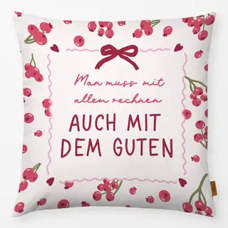 Kissen Autumn Berries Mit dem Guten