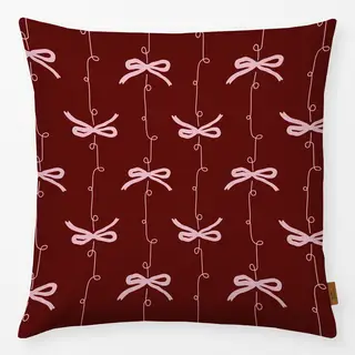 Kissen bordeaux rot