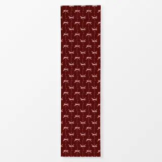 Tischläufer bordeaux rot