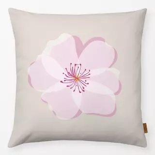 Kissen Kirschblüte beige 1