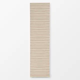 Tischläufer beige grün