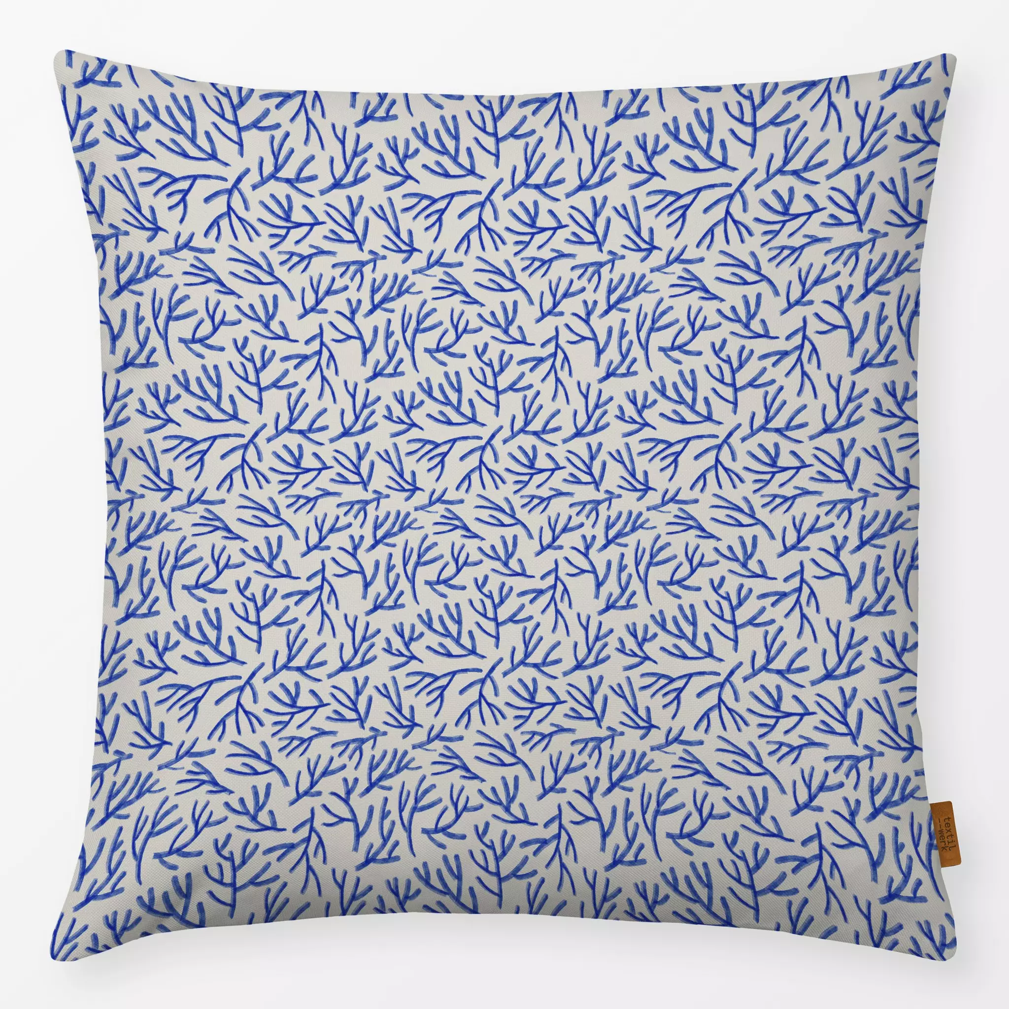 Kissen Kissen Vibrant Summer Korallen blau