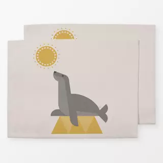 Tischset Seelöwe & Sonne
