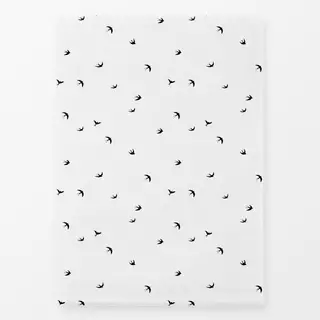 Geschirrtücher Schwalben schwarz-weiss