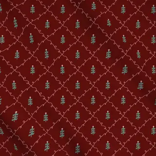 Meterware Bordeaux rot