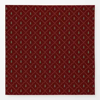 Tischdecke Bordeaux rot