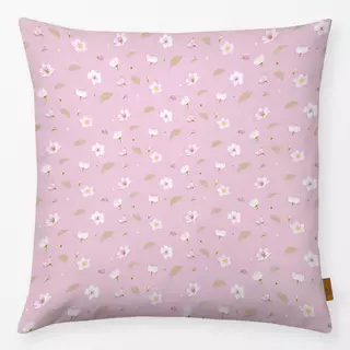 Kissen Kirschblüten Muster rosa