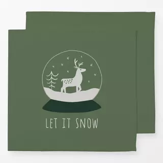 Servietten Cosy Christmas Let it Snow