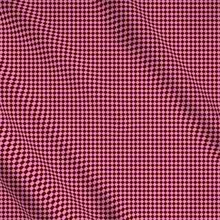 Meterware Karomuster Bordeaux Pink