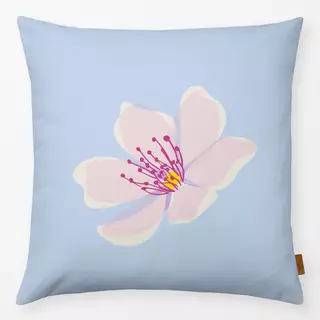 Kissen Kirschblüte hellblau 2