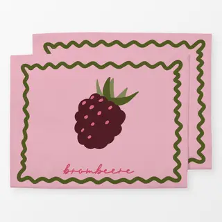 Tischset Autumn Berries Brombeere 2