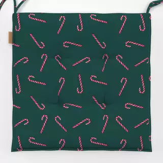 Sitzkissen Muster Zuckerstangen