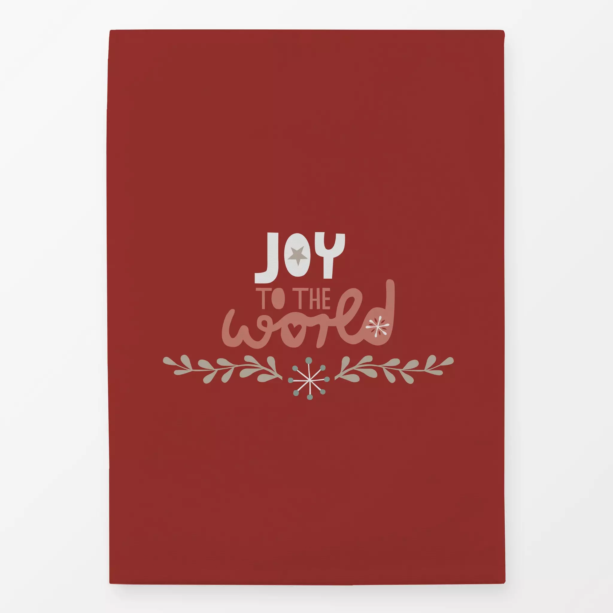 Geschirrtücher Joy to the world - Sprüche & Schriftzüge, Weihnachten - von „Kerstin Ax"; skandinavisch, Weihnachten, Winter,...